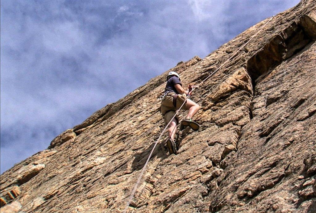 rock-climbing