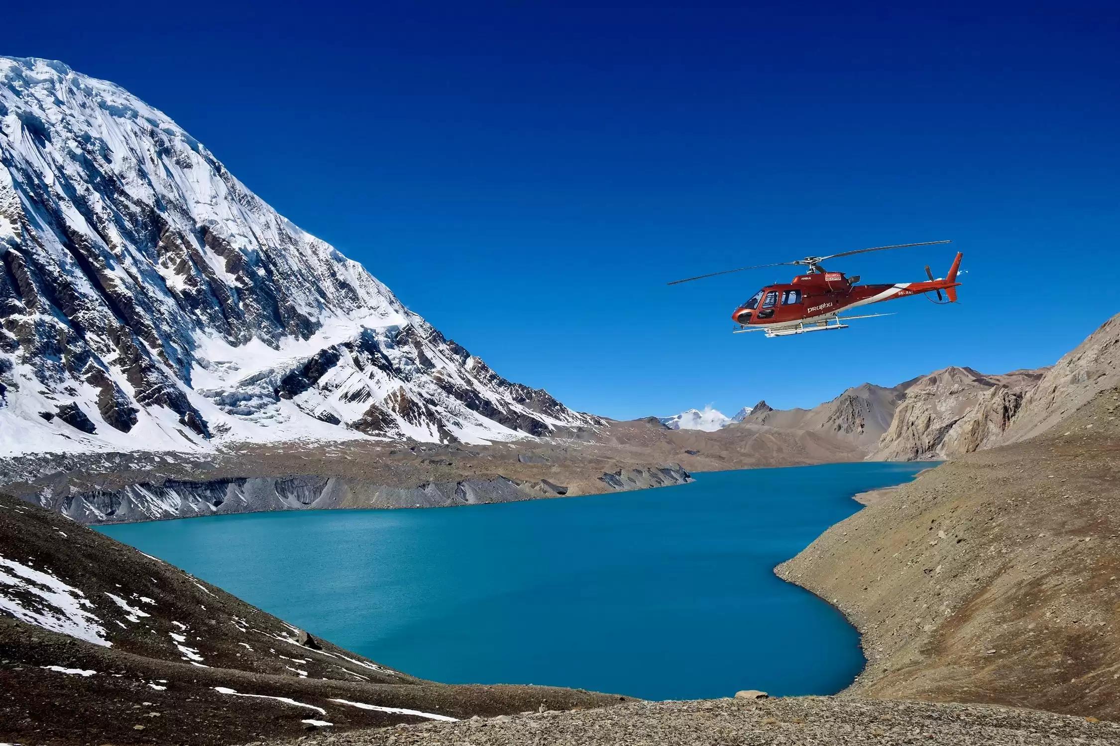 Tilicho Lake Helicopter Tour from Pokhara