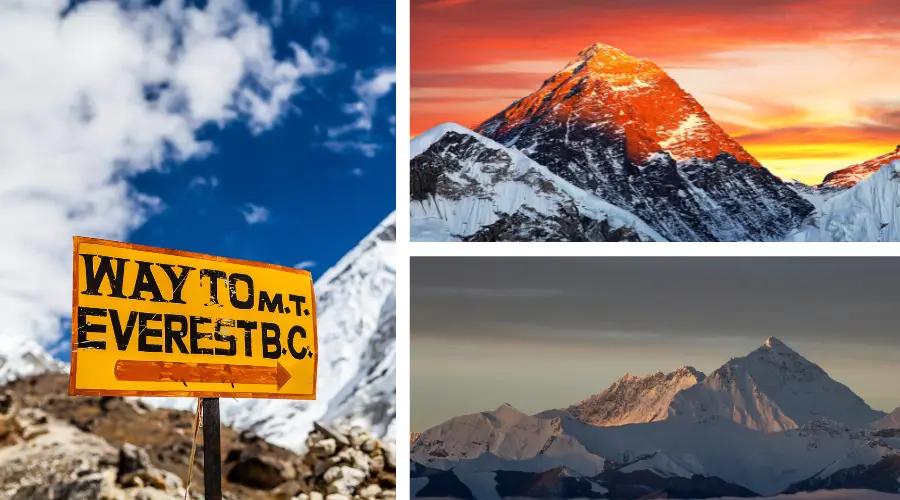 Beautiful view of Everest Base Camp