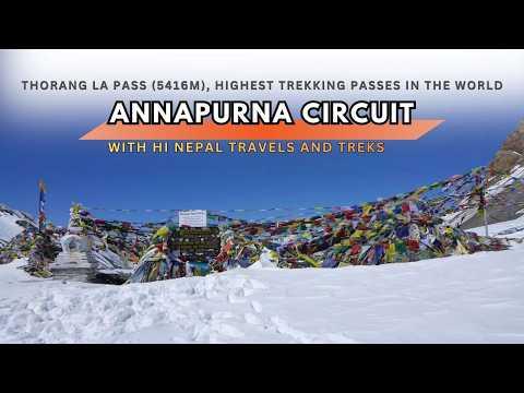 Annapurna Circuit Trek YouTube video
