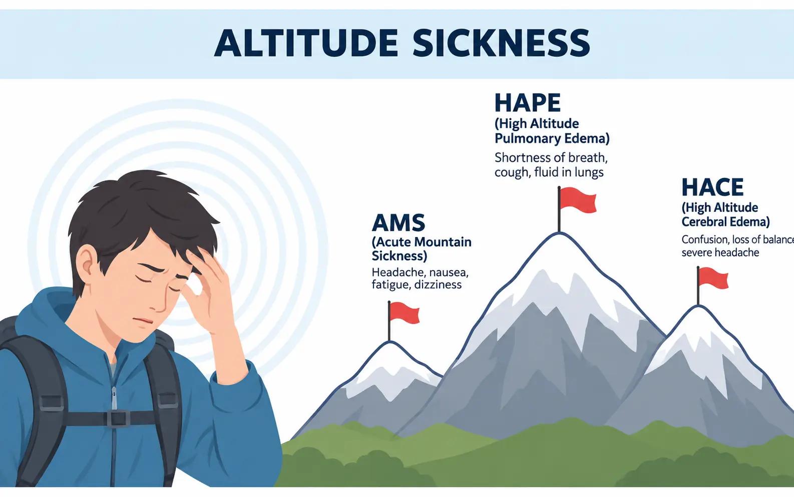 Altitude Sickness Symptoms and types