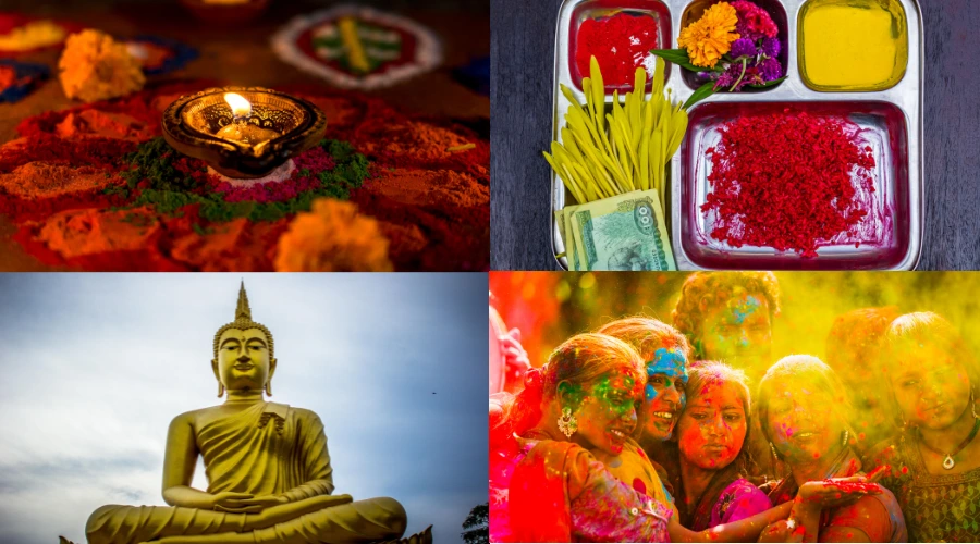 Different festivals celebrate in nepal